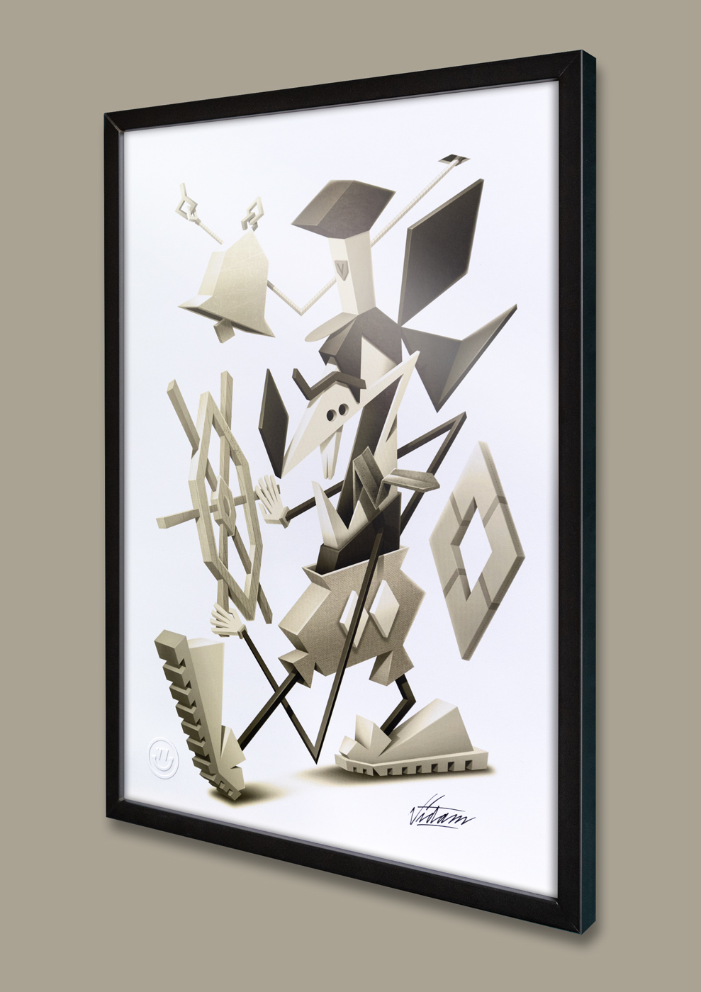 Vidam - Steamboat Willie Print