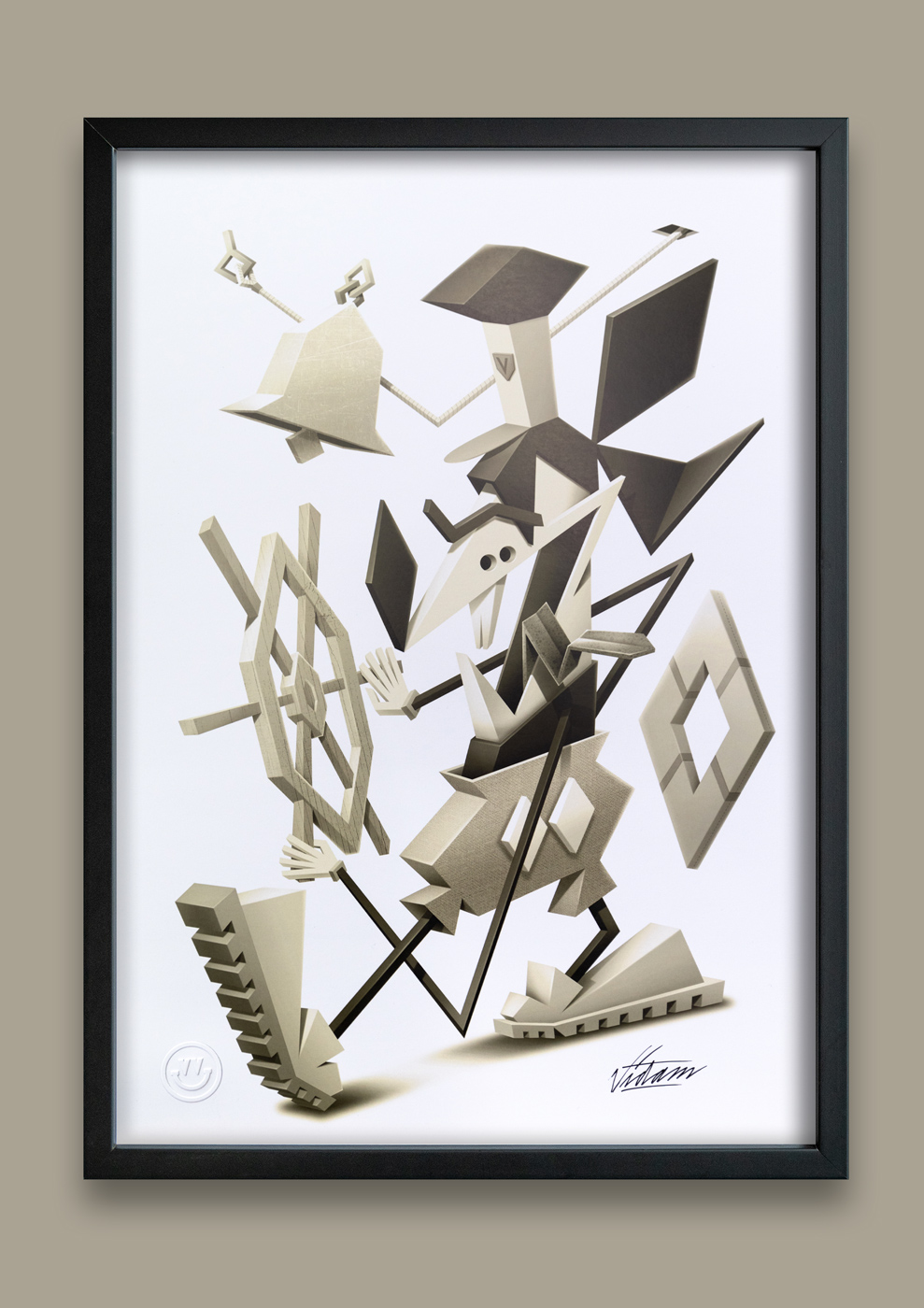 Vidam - Steamboat Willie Print